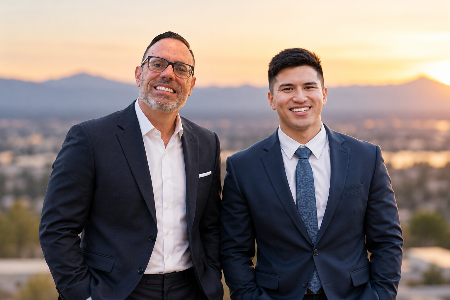 David Bombara and Michael Lewis, founders of Own Your Industry